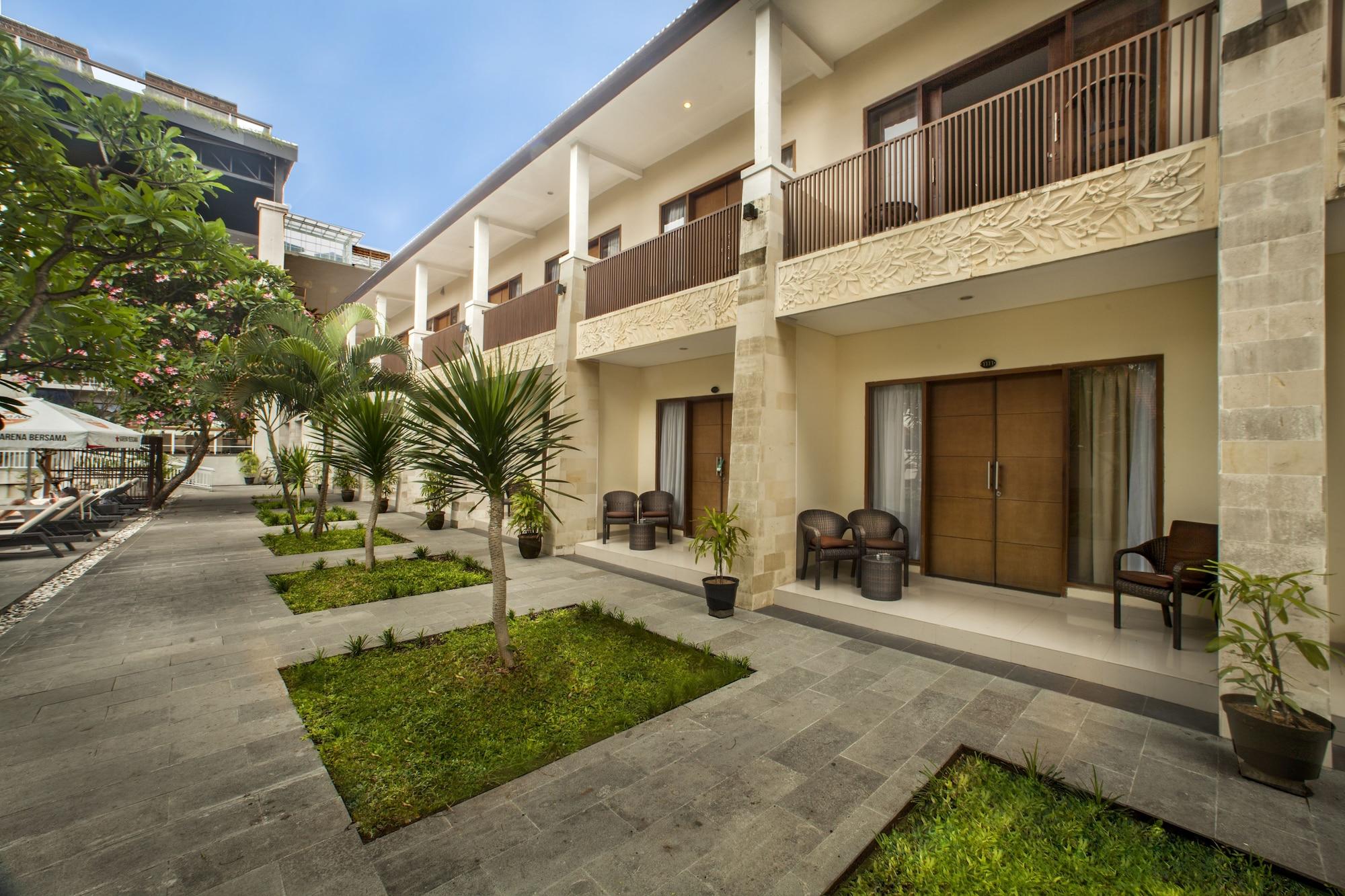 New Garden View Resort Legian Exteriör bild
