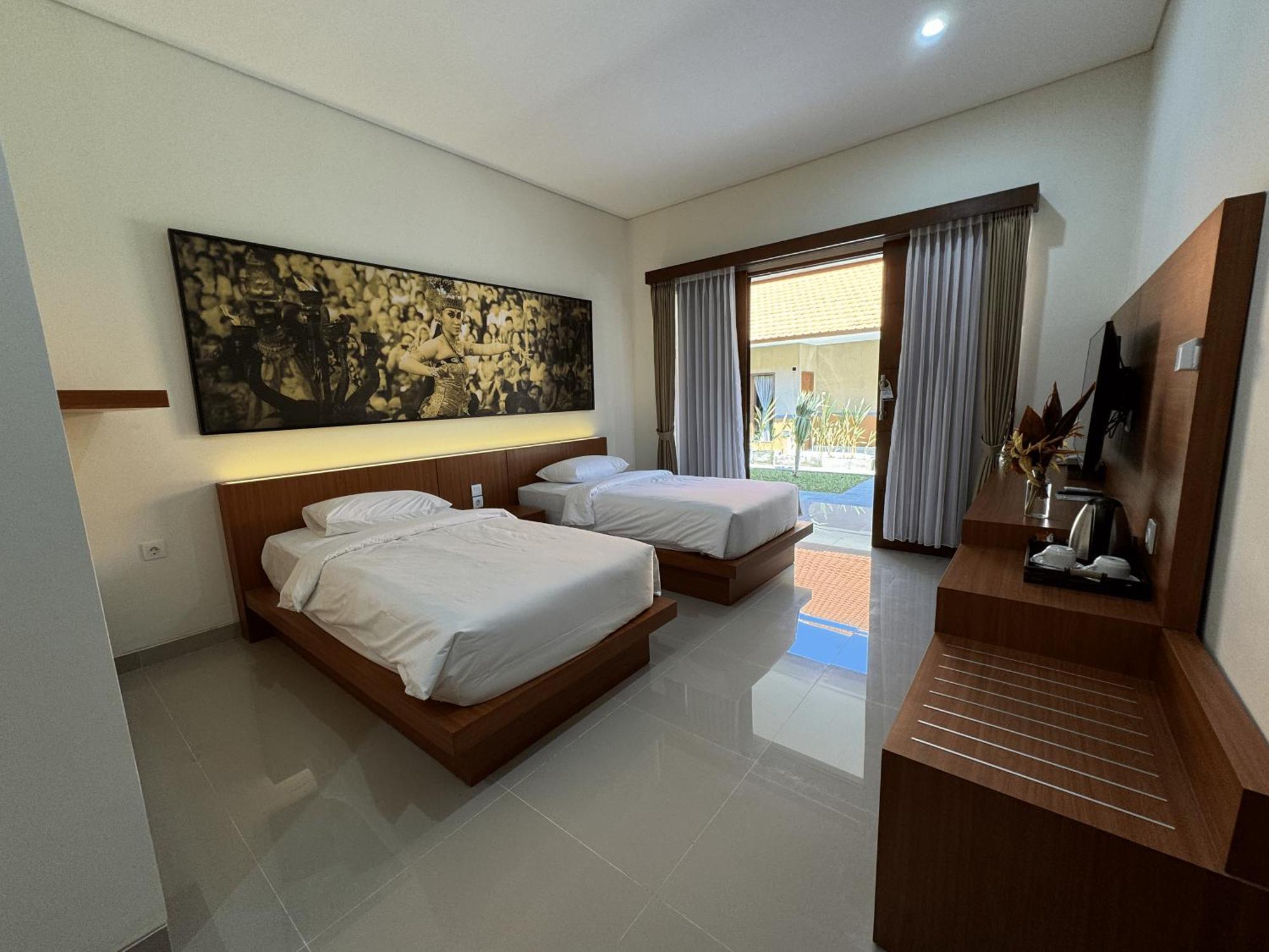 New Garden View Resort Legian Exteriör bild