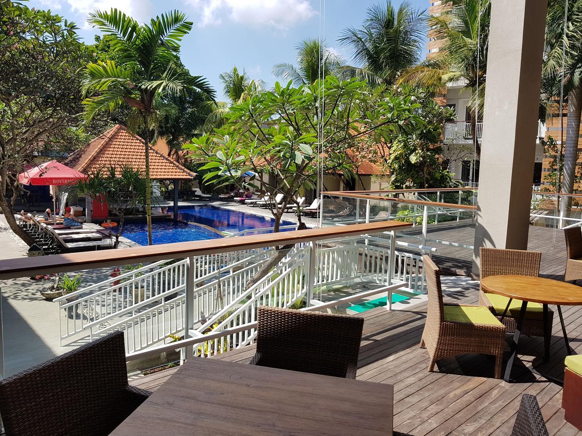 New Garden View Resort Legian Exteriör bild